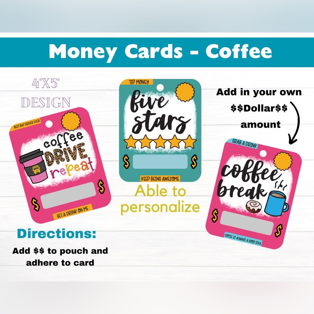 3 for $12 ALL OCCASIONS Money Cards (Self-Adhesive) ALL OCCASIONS - Picture 2 of 16